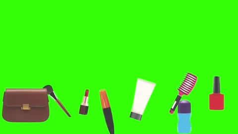 Animation design elements with women gadgets and wake-up Stock Footage 260826247