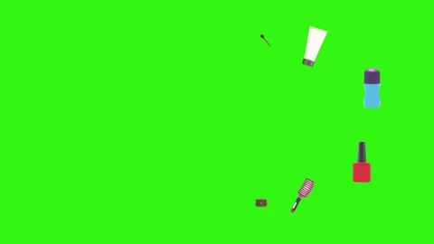 Animation design elements with women gadgets and wake-up Stock Footage 260826256