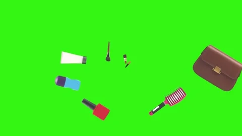 Animation design elements with women gadgets and wake-up Stock Footage 260826257