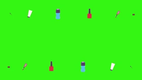 Animation design elements with women gadgets and wake-up Stock Footage 260826262
