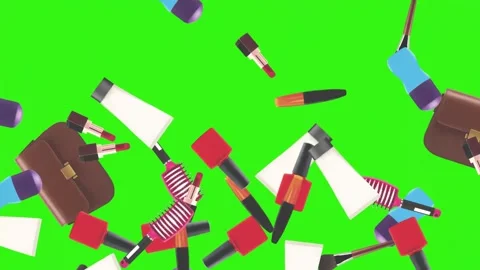 Animation design elements with women gadgets and wake-up Stock Footage 260826264