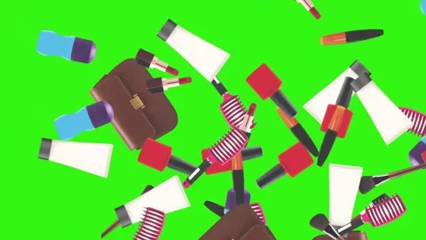 Animation design elements with women gadgets and wake-up Stock Footage 260826265