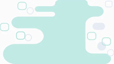 Animation design pattern background with geometrical shapes of different colors Stock Footage 136456651