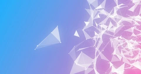 Animation of detailed plexus structure 4... | Stock Video | Pond5