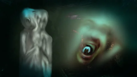 animation with devilish characters and m... | Stock Video | Pond5