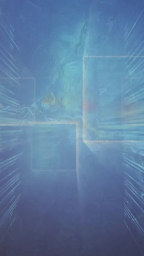 Animation of digital data and light beams forming futuristic technology concept Stock Footage 344285150