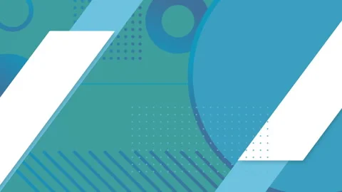 Animation of digital data processing and statistics over blue background Stock Footage 310487222