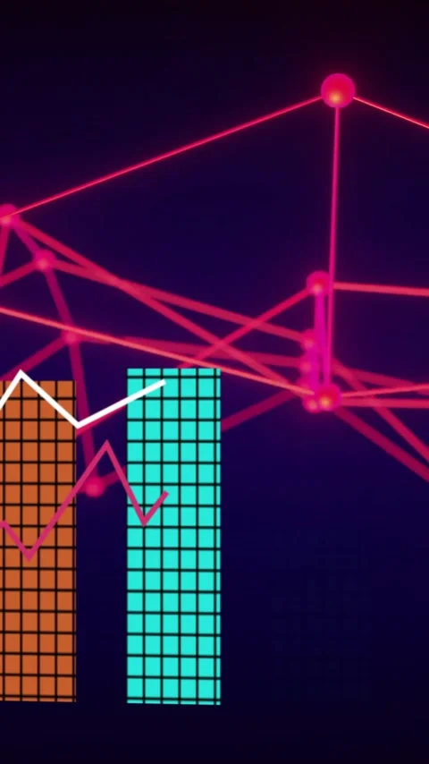 Animation of digital data processing over dna strand spinning Stock Footage 320149961