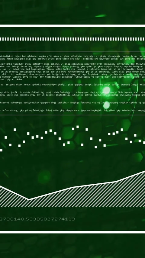 Animation of digital data processing over computer servers Vídeos de archivo 341660057