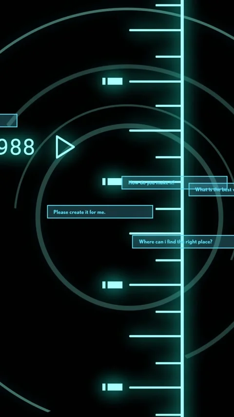 Animation of digital data processing over black background Stock Footage 342707738