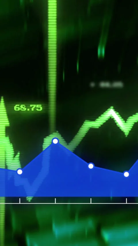 Animation of digital data processing over computer servers Stock Footage 342915584