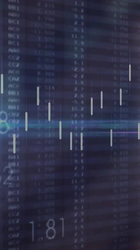 Animation of digital data processing over computer servers Stock Footage 342997108