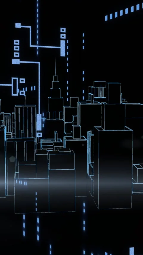 Animation of digital data processing over circuit board on black background Stock Footage 343545593