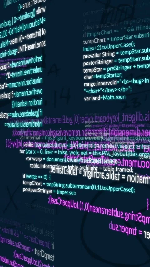 Animation of digital data processing over dark background Stock Footage 344284537
