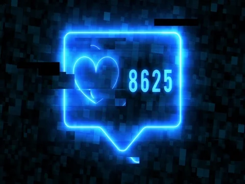 Animation - Digital Glitch Error Futuristic Hud Modern Like Icon Stock Footage 75771432