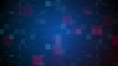 Animation digital information screen background. Stock Footage 171720865