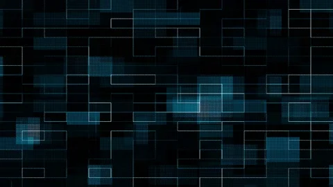 Animation digital information screen background. Stock Footage 195057773