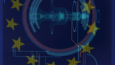 Animation of digital interface with miss... | Stock Video | Pond5