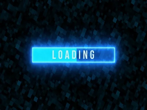 Animation Digital Loading Bar Stock Footage 75767452