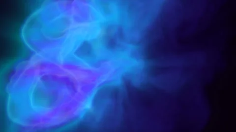 Animation of the digital model of the number eight with the smoke effect. Stock Footage 171573291