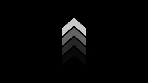 Animation of up direction loop arrows concept. White color up direction arr.. Видео 336203253