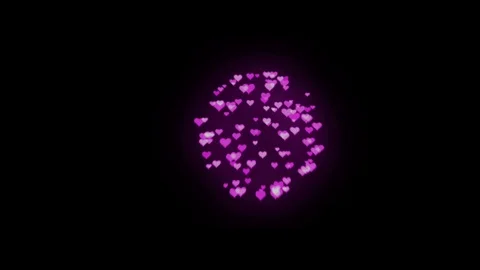 Animation Disco LOVE Lights. Light Tunnel. Seamless loo green Stock Footage 122230430