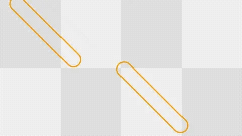 Animation displays a minimalistic pattern of orange rounded rectangles emph.. Stock Footage 310539536