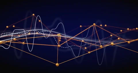 Animation of dna strand, data processing over black background Stock Footage 307737964