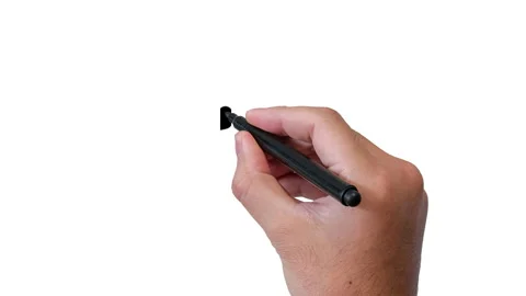 Animation drawing bitcoin on white background Stock Footage 151707320