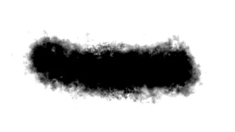 Animation of drawing a line with a bleeding ink pen Stock Footage 311899120