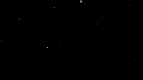 Animation dust glitter particles on a black background 4K Stock Footage 76208593