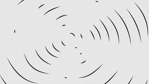 Animation with dynamic doodle lines on a white screen. Stock Footage 231000935