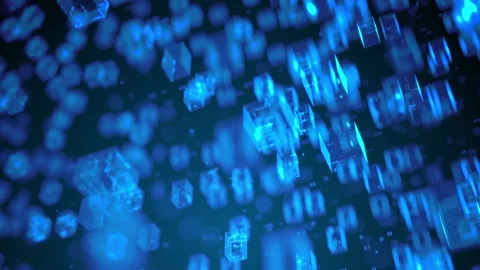 Animation. the effect of many particles gathering in a map of the world.  Stock Footage 130363720