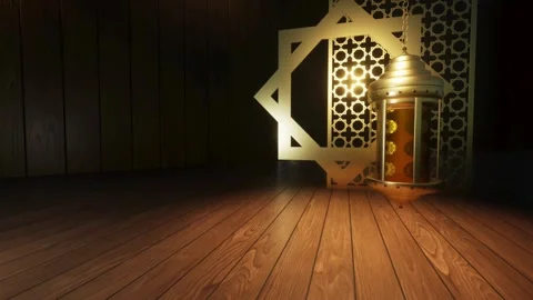 Animation. eid al fitr or eid mubarak with islamic background animation Eid Stock Footage 270953348