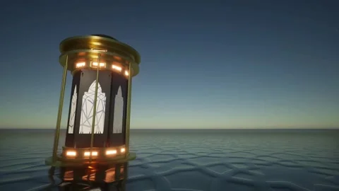 Animation. eid al fitr or eid mubarak with islamic background animation Eid Stock Footage 270953543