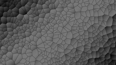Animation Elegant black abstract geometric polygonal background. 3D web-like Stock Footage 347388060