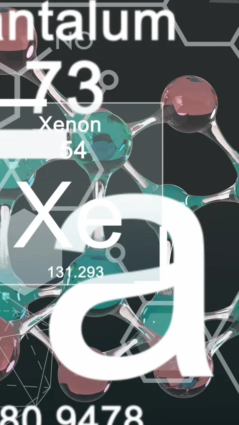 Animation of elements symbols, chemical structures and scientific data 스톡 동영상 343078883