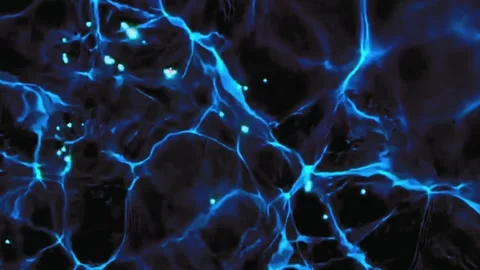 Animation of emission gate to another world, different world portal Stock Footage 245442245