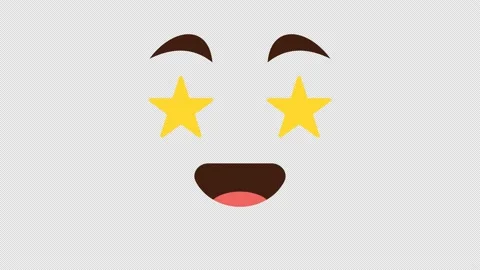 Animation of emoji Video stock 153288912