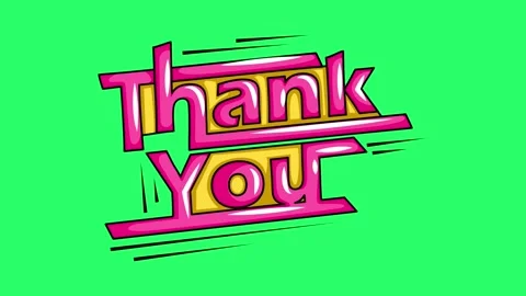 Animation emotional text on green background. Stock Footage 273877268
