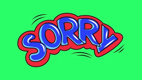 Animation emotional text on green background. Stock Footage 273877296