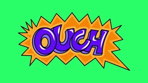 Animation emotional text on green background. Stock Footage 273877950