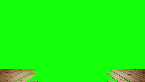 Animation of empty wooden table top on green screen background. 動画素材 336940738