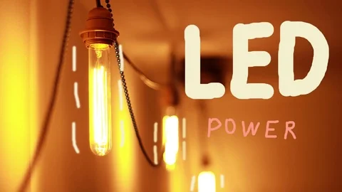 Animation of energy-efficient LED lighting Stock Footage 79984301