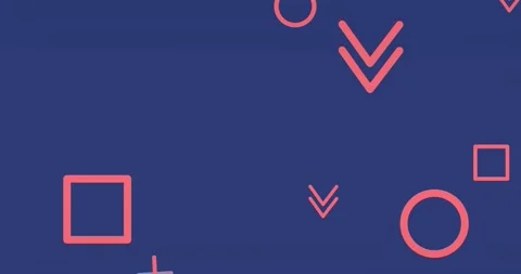 Animation of envelope icons over binary coding on with yellow background Stock Footage 327450509