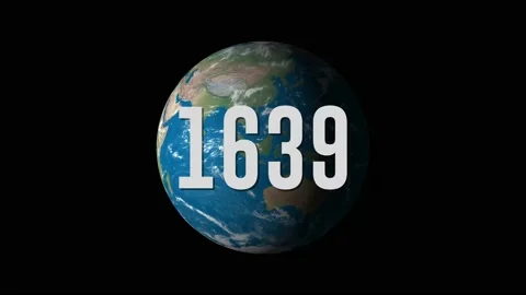 Animation of evolution of Planet Earth, World. Time lapse of world rotation 0 Stock Footage 163678006