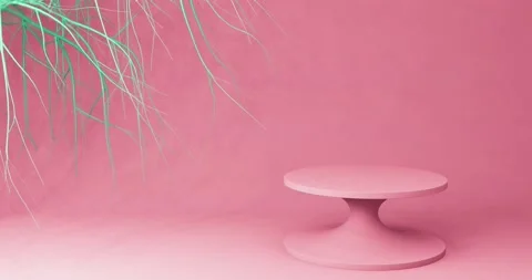 Animation of the excitement of the branches of an abstract tree Stock Footage 207781431