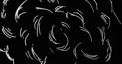 Animation of an explosion and smoke scratched into 35mm film. Easily Stock Footage 172439648