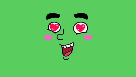 Animation face mark. Stock Footage 142771871