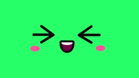  Animation face mark. Stock Footage 157209358